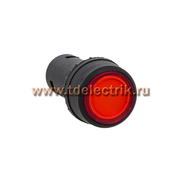 Фотография №1, Кнопка SW2C-10D с подсветкой красная NO 24В EKF PROxima