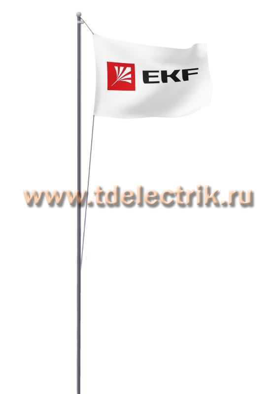 Фотография №1, Мачта молниеприемная секционная активная алюминиевая c флагом ММСАС-Ф-10 L=10м EKF PROxima