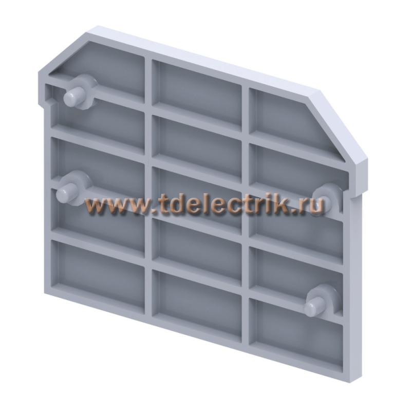 Фотография №1, Крышка концевая для клеммы проходной OptiClip EPCMC1-2-TRIPLET сер.
