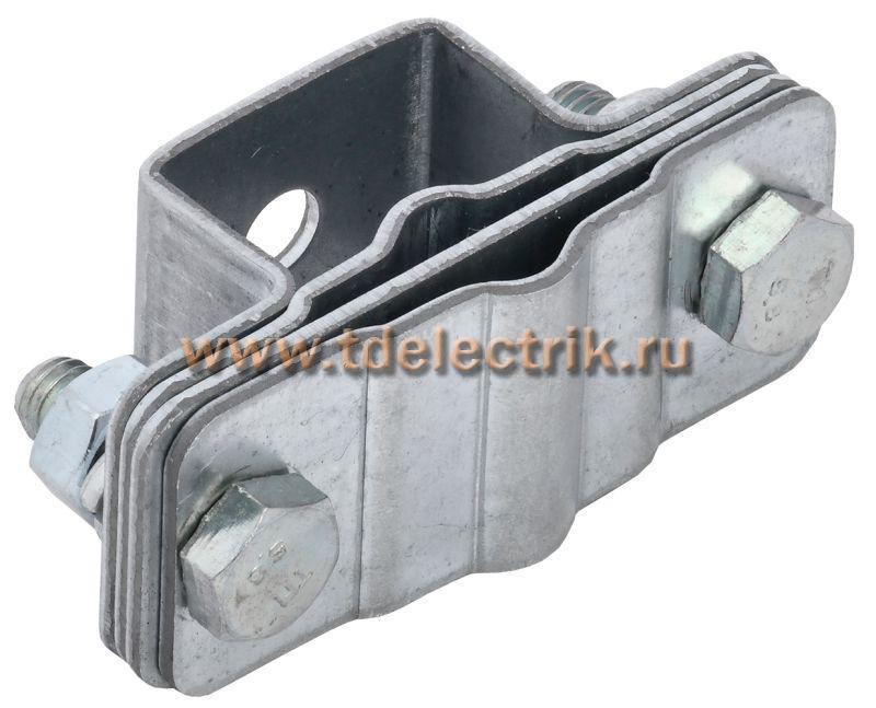 Фотография №1, Держатель пол./пруток—пол./пруток 25-40мм/6-10мм оц. сталь IEK