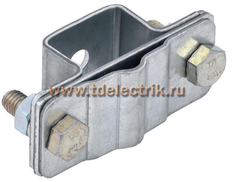 Фотография №1, Держатель пол./пруток 25-40мм/6-10мм оц. сталь IEK