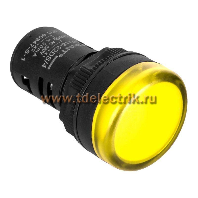 Фотография №1, Индикатор ND16-22DS/4 желтый АС110В (R)