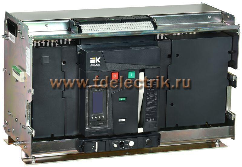 Фотография №1, ARMAT AR-A6V TY40 3P W HR Выключатель автоматический воздушный с акс. IEK
