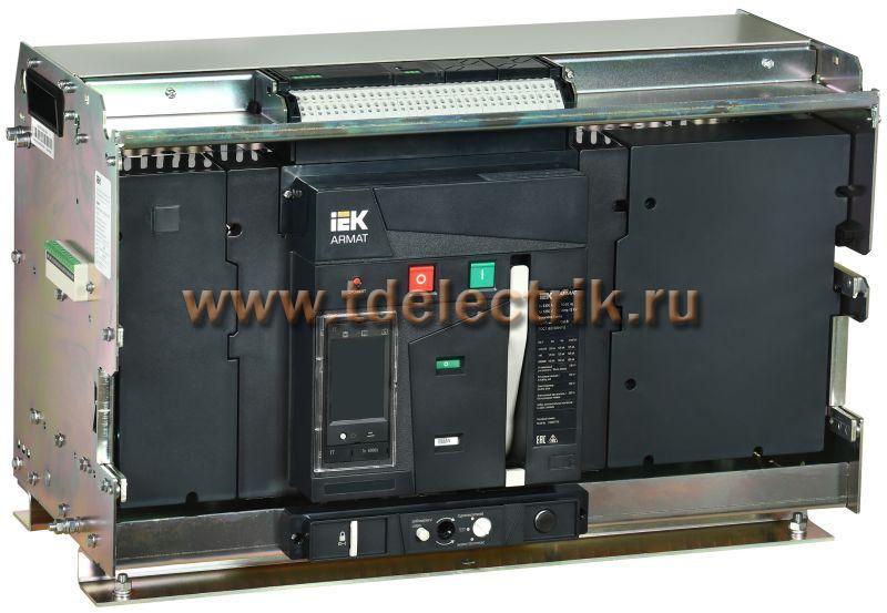 Фотография №1, ARMAT AR-A6V TT63 3P W HR Выключатель автоматический воздушный с акс. IEK