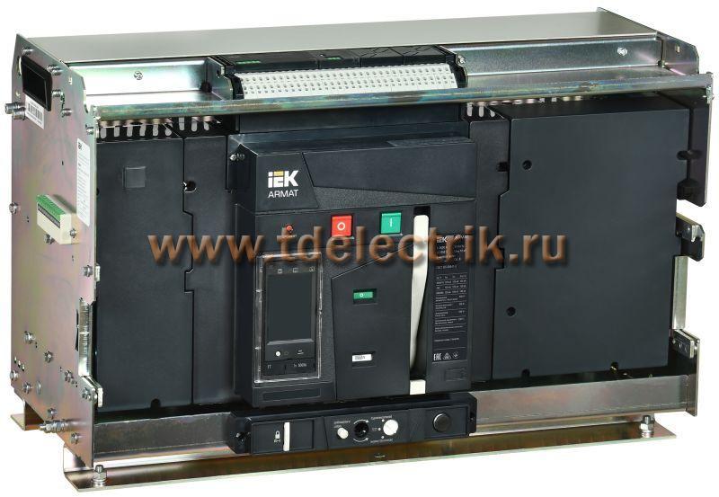Фотография №1, ARMAT AR-A6V TT50 3P W HR Выключатель автоматический воздушный с акс. IEK