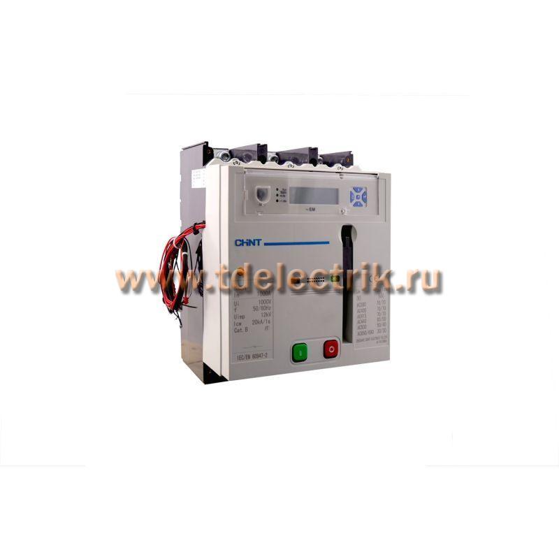 Фотография №1, Выключатель автоматический NM8NDC-1600C TM 4P 1000А 36кА с рег. термомаг. расцепителем (R)