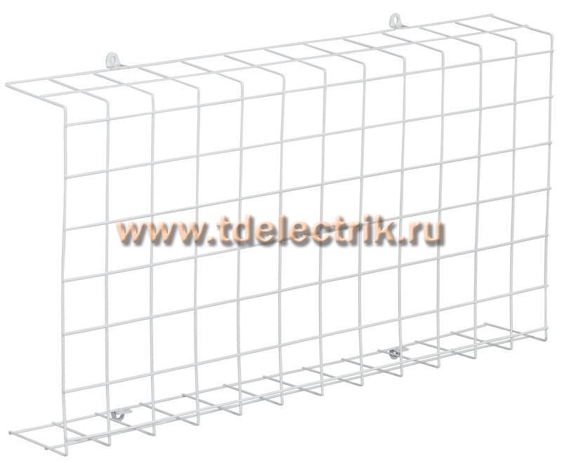 Фотография №1, Решетка защитная для панели LED ДВО 690х370х95мм белая IEK