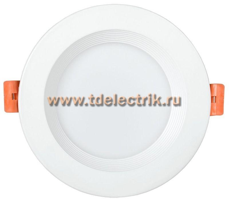 Фотография №1, Светильник LED ДВО 1820 PRO белый круг 15Вт 4000K IP54 IEK