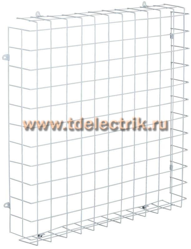 Фотография №1, Решетка защитная для панели LED ДВО 660х660х95мм белая IEK
