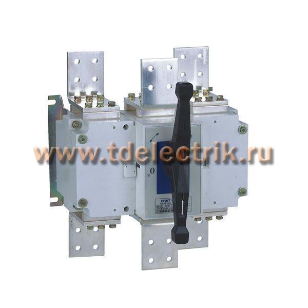 Фотография №1, Выключатель-разъединитель NH40-2500/3W ,3P ,2500А, выносная рукоятка управления