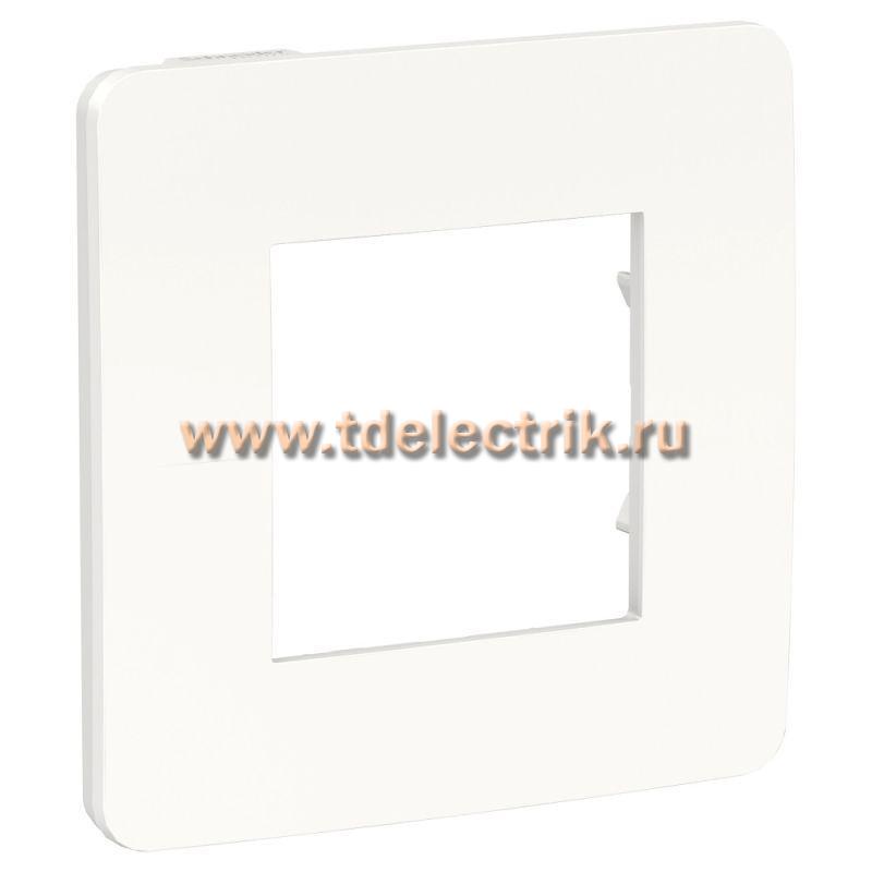 Фотография №1, UNICA STUDIO рамка 1-постовая, белый/белый