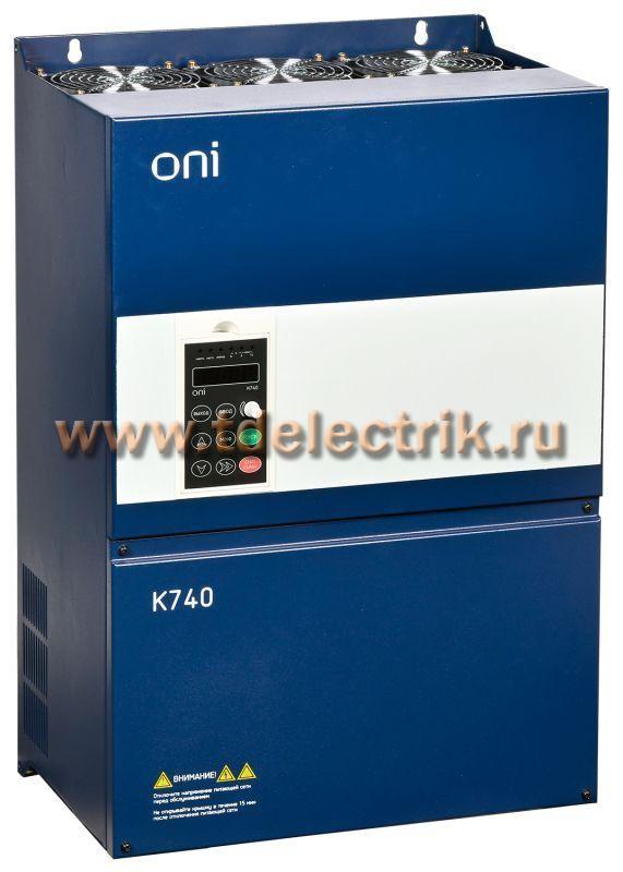 Фотография №1, Преобразователь частоты K740 690В 3Ф 45-55кВт 56-68А энк. Profibus ONI