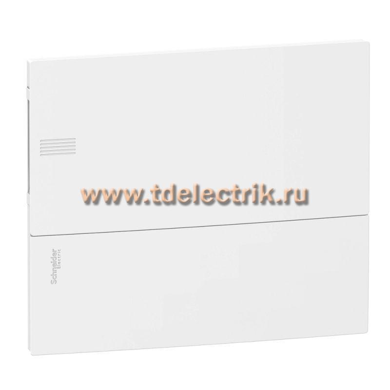 Фотография №1, Бокс Mini Pragma встр. 1х12мод. белая дверь IP40