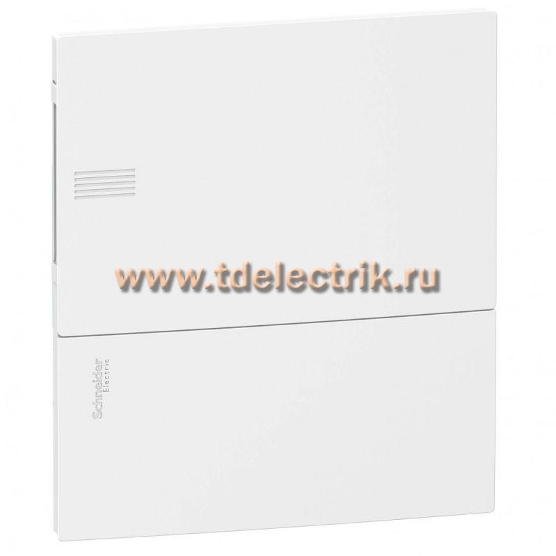 Фотография №1, Бокс Mini Pragma встр. 1х8мод. белая дверь IP40