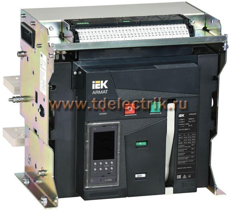 Фотография №1, ARMAT AR-A4V TD32 3P F HR Выключатель автоматический воздушный с акс. IEK