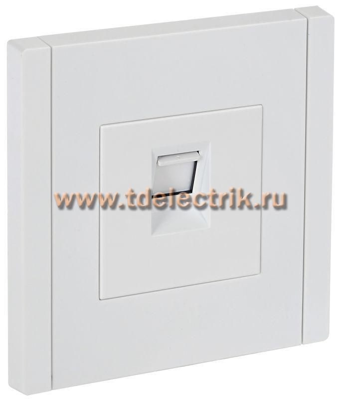 Фотография №1, FORTE&PIANO Розетка комп. RJ45 кат.6 FP231 бел. IEK