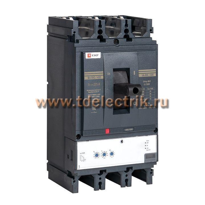 Фотография №1, Выключатель автоматический ВА-99C (Compact NS)  400/225А 3P 45кА EKF PROxima