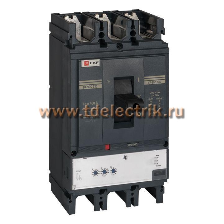 Фотография №1, Выключатель автоматический ВА-99C (Compact NS) 630/400А 3P 45кА EKF PROxima