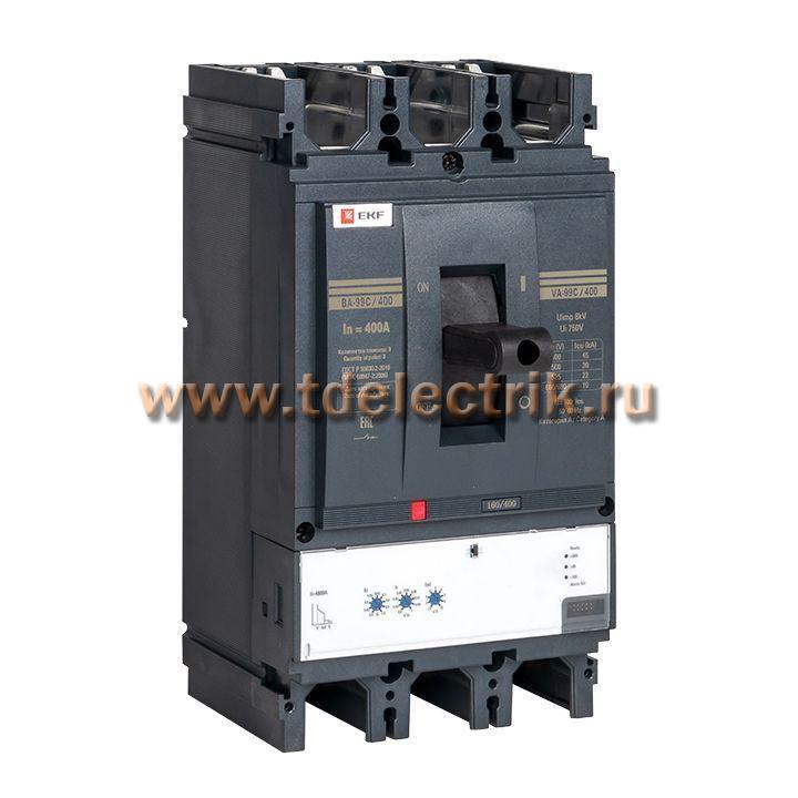 Фотография №1, Выключатель автоматический ВА-99C (Compact NS)  400/400А 3P 45кА EKF PROxima