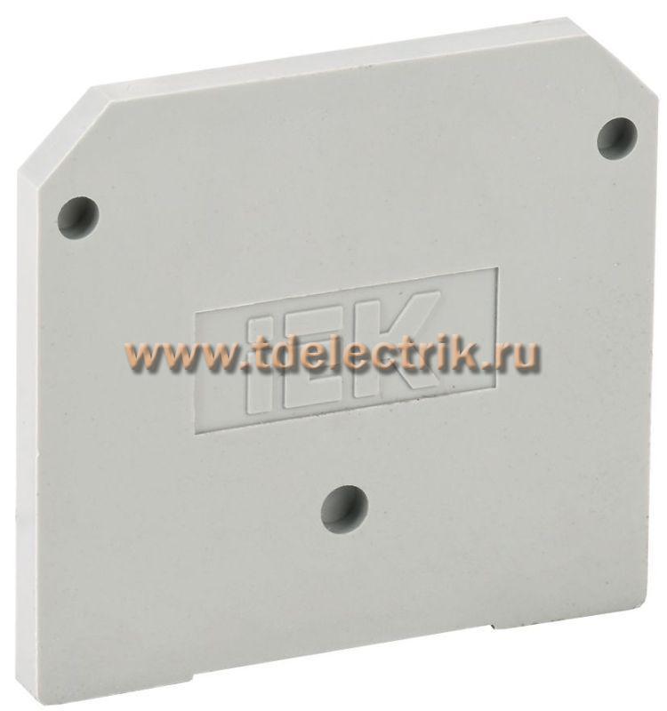 Фотография №1, Заглушка для ЗНИ-35мм2 (JXB125A) серый IEK