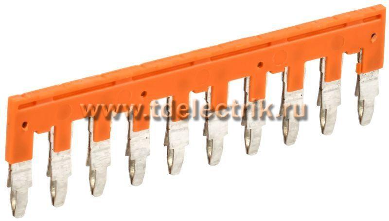 Фотография №1, ARMAFIX Перемычка втычн. для клемм CP/СY/CX 6мм2 10PIN IEK