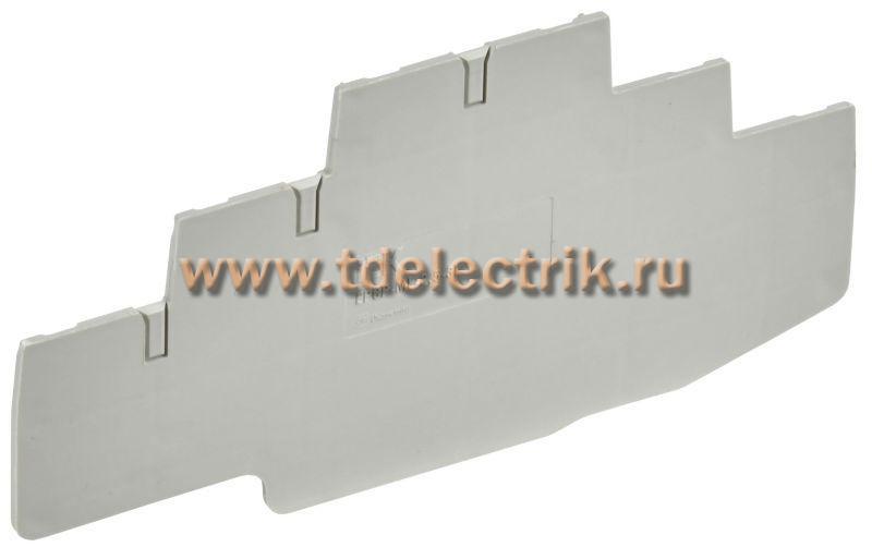 Фотография №1, Заглушка для CP-ML 3 ур. 2,5мм2 серая IEK