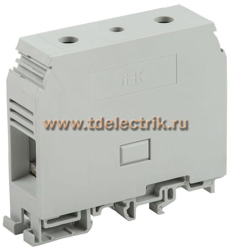 Фотография №1, Зажим наборный ЗНИ-95мм2 (JXB330А) серый IEK