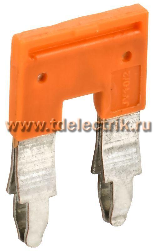 Фотография №1, ARMAFIX Перемычка втычн. для клемм CP/СY/CX 6мм2 2PIN IEK