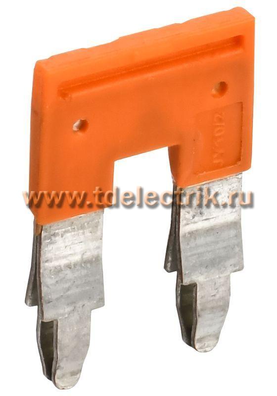 Фотография №1, ARMAFIX Перемычка втычн. для клемм CP/СY/CX 10мм2 2PIN IEK