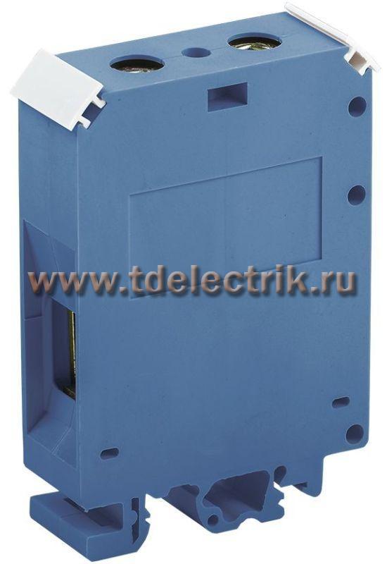 Фотография №1, Зажим наборный ЗНИ-70мм2 (JXB250А) синий IEK
