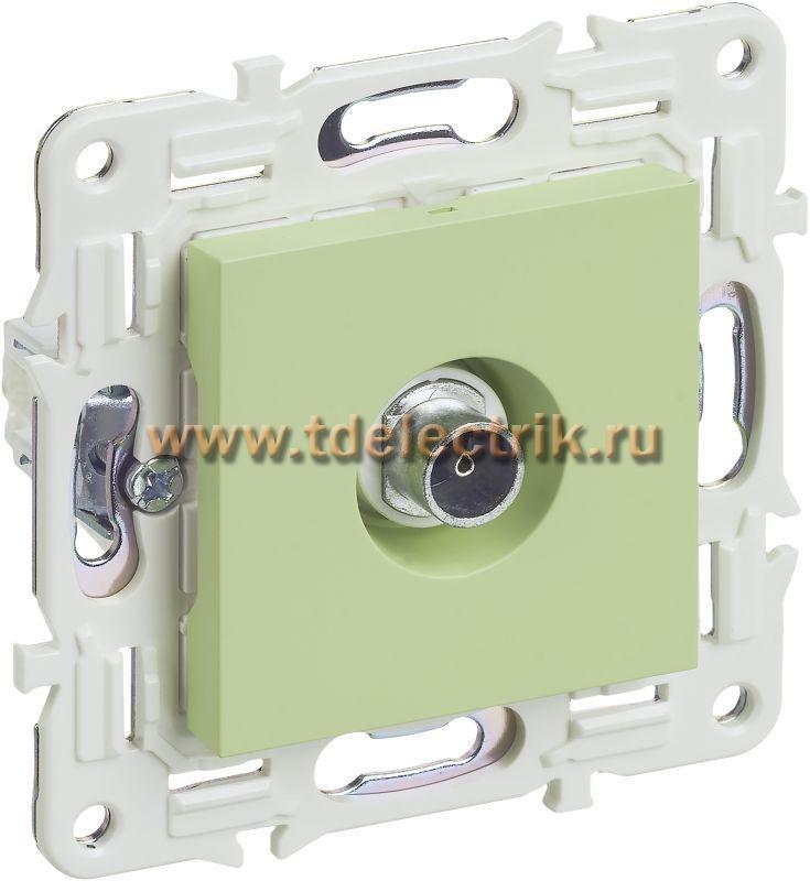 Фотография №1, SKANDY Розетка TV оконечная SK-A12M мятн. IEK