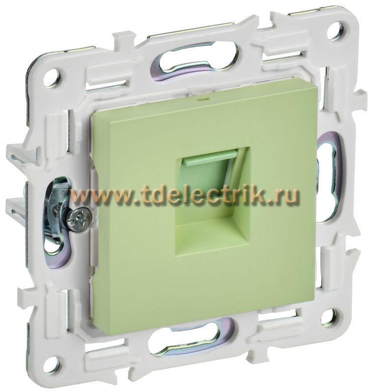 Фотография №1, SKANDY Розетка комп. RJ45 кат.6 SK-K02M мятн. IEK