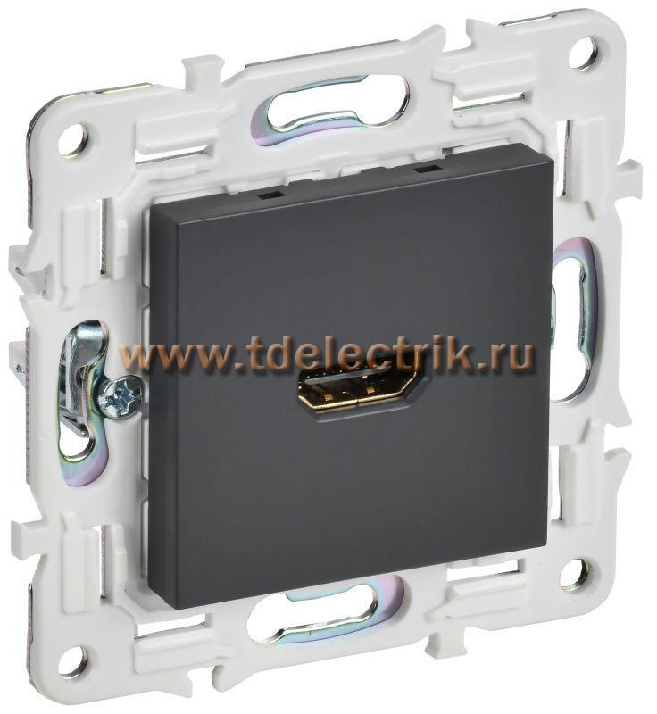 Фотография №1, SKANDY Розетка HDMI SK-H01T титан IEK