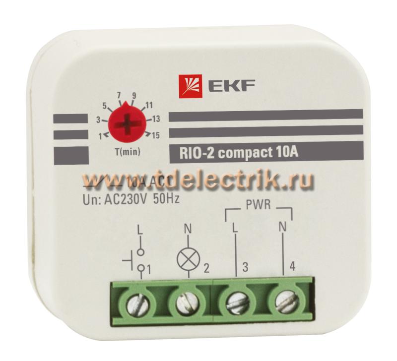 Фотография №1, Импульсное реле RIO-2 compact 10А EKF PROxima