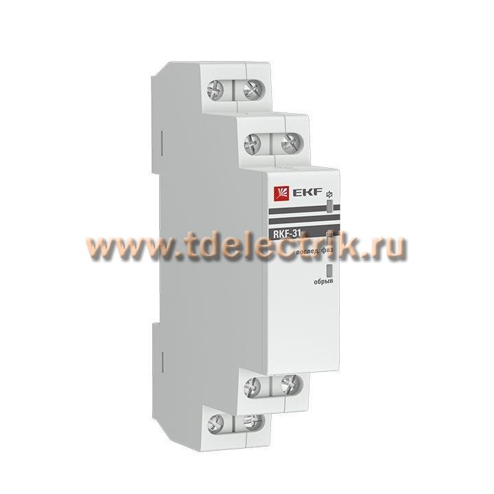 Фотография №1, Реле контроля фаз RKF-31 EKF PROxima