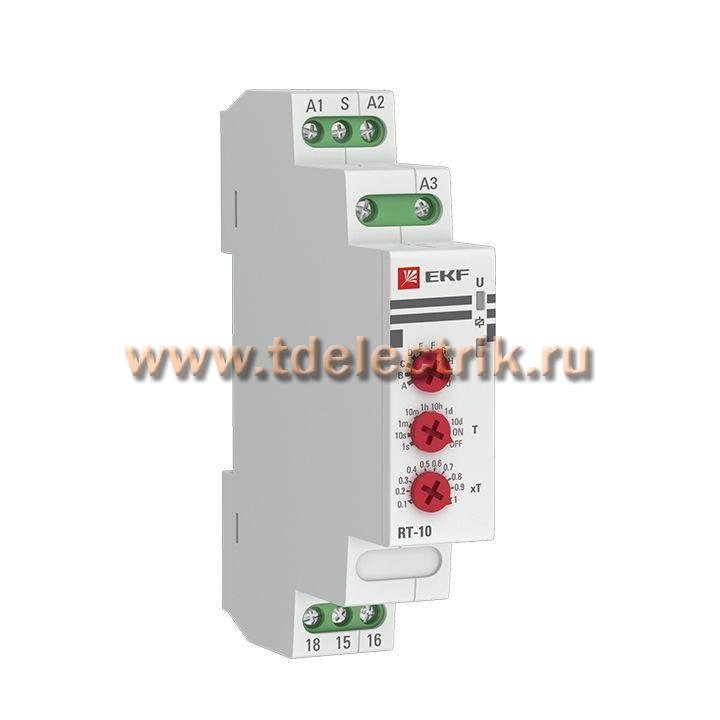 Фотография №1, Реле времени (10 устанавл. функц.) RT-10 EKF PROxima