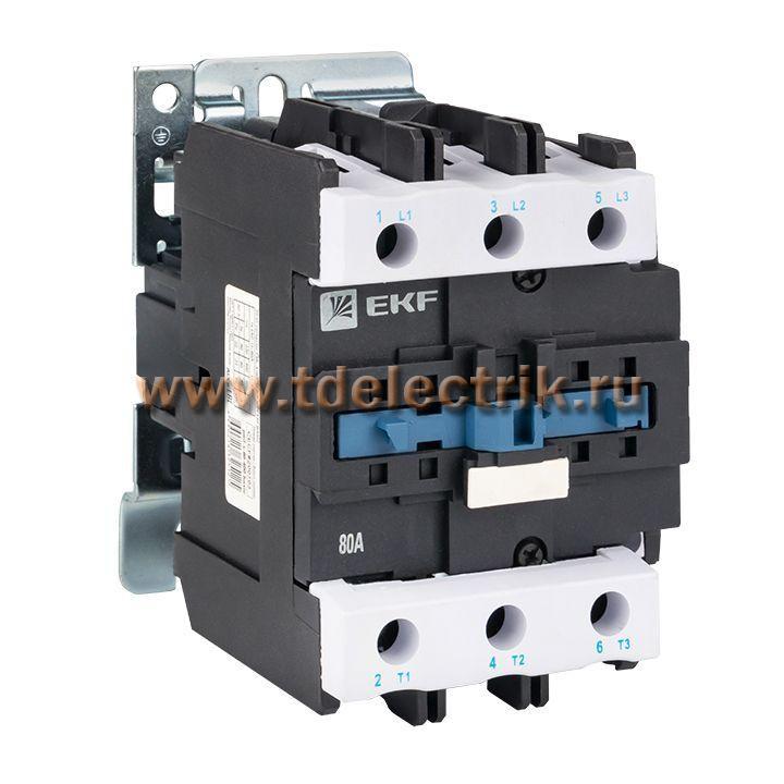 Фотография №1, Пускатель электромагнитный серии ПМЛ-4160ДМ 80А 400В EKF Basic