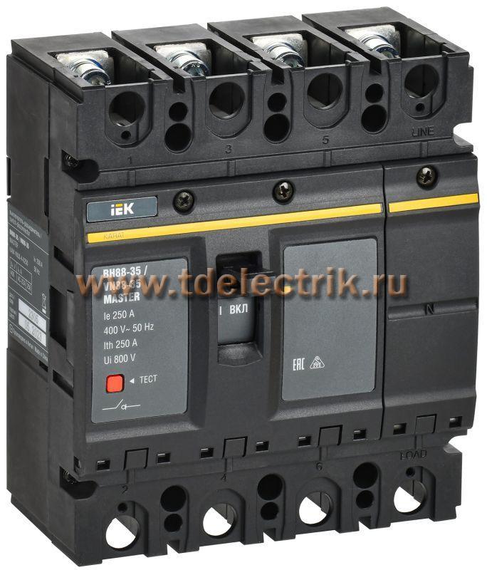 Фотография №1, KARAT MASTER Выключатель-разъединитель ВН88-35 4P 250А IEK