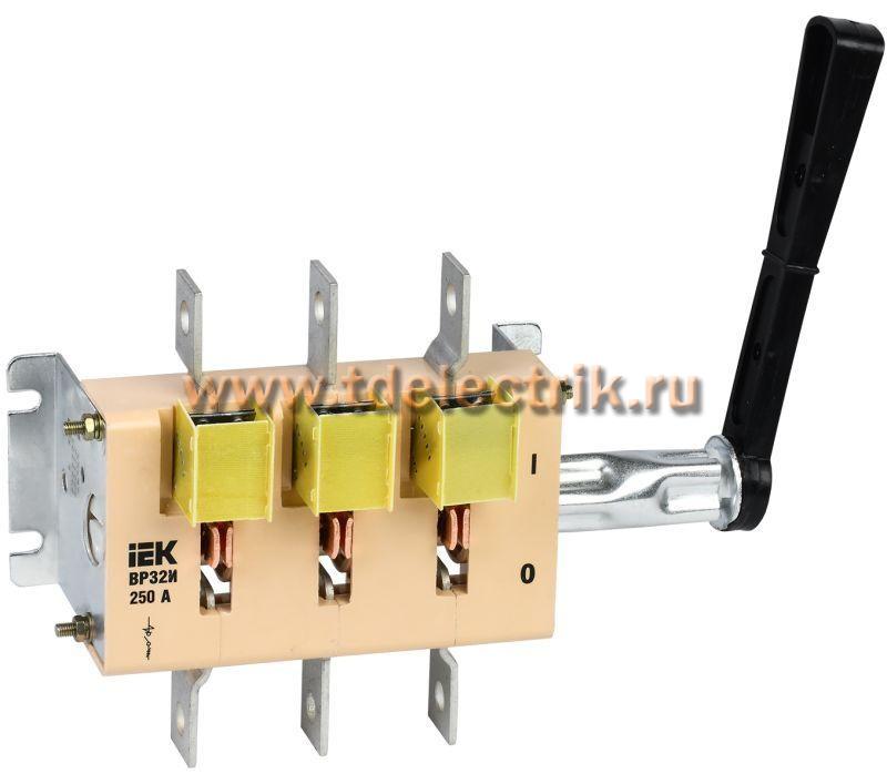 Фотография №1, Выключатель-разъединитель ВР32И-35В31250 250А IEK
