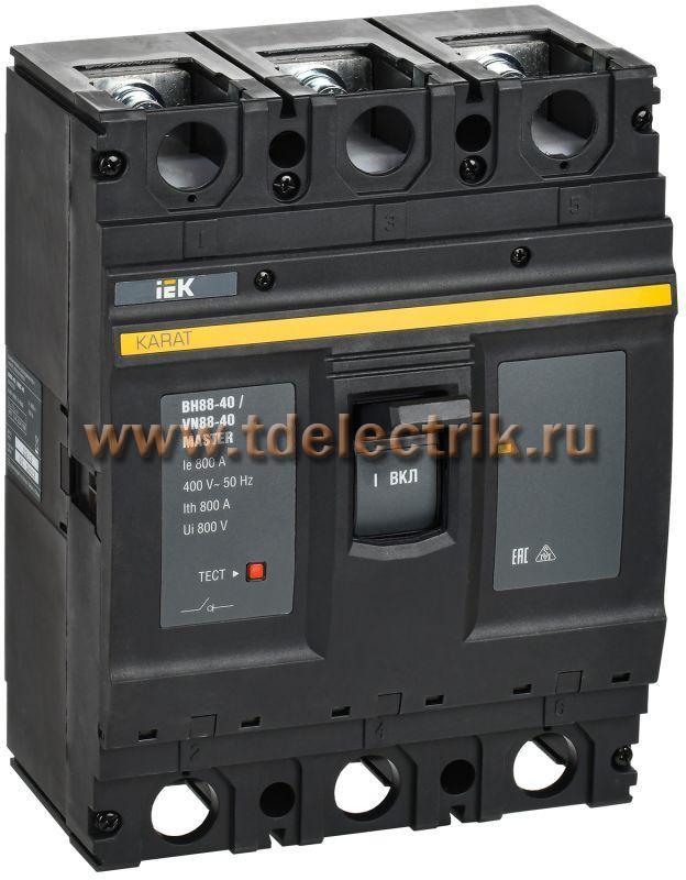 Фотография №1, KARAT MASTER Выключатель-разъединитель ВН88-40 3P 800А IEK