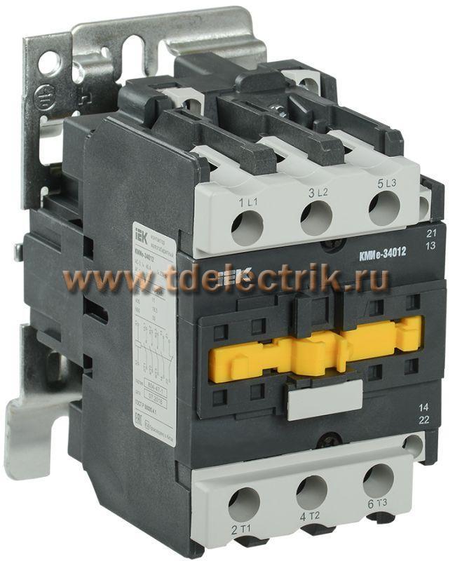 Фотография №1, Контактор КМИе-34012 40А 230В/АС3 1НО;1НЗ IEK