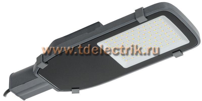 Фотография №1, Светильник LED ДКУ 1002-50Д 5000К IP65 серый IEK