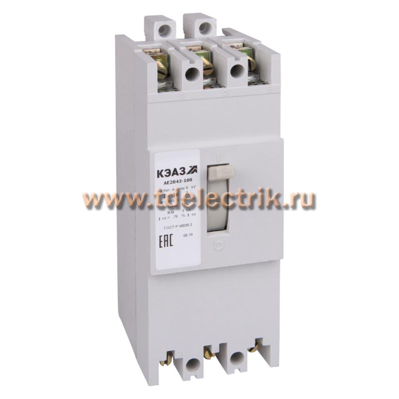 Фотография №1, Выключатель автоматический АЕ2056М-10Р-80А-10Iн-400AC-У3