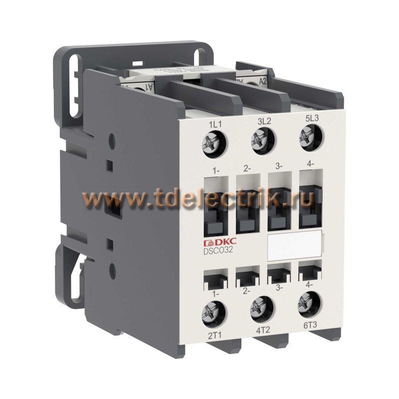 Фотография №1, Магнитный контактор YON DSC032 32A 15кВт AC3 3P кат.24В AC