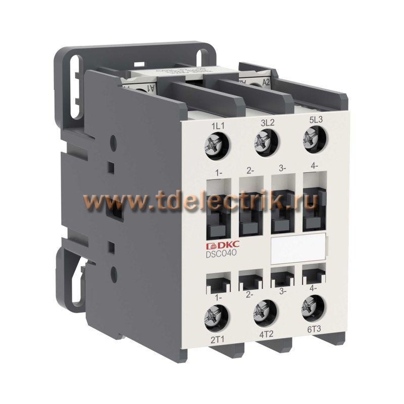 Фотография №1, Магнитный контактор YON DSC040 40A 18,5кВт AC3 3P кат.110В AC