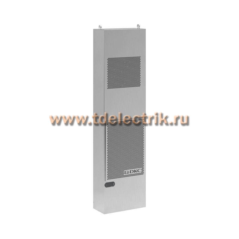 Фотография №1, Навесной кондиционер Slim OUT из нержавеющей стали AISI304 1500 Вт, 230 В, 1 ф, 400x1500x190 мм