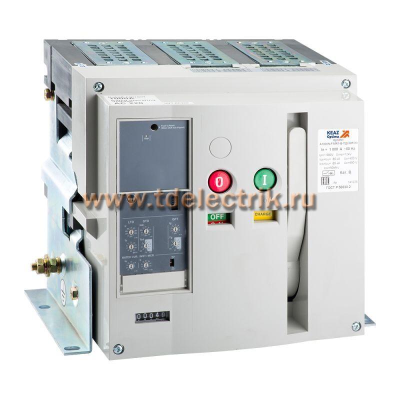 Фотография №1, Выключатель автоматический 3п 1600А OptiMat A-1600-S2-3P-85-F-MR7.0-B-C2202-M2-P02-S1-03