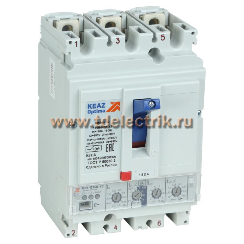 Фотография №1, Выключатель автоматический OptiMat D100N-MR1-У3