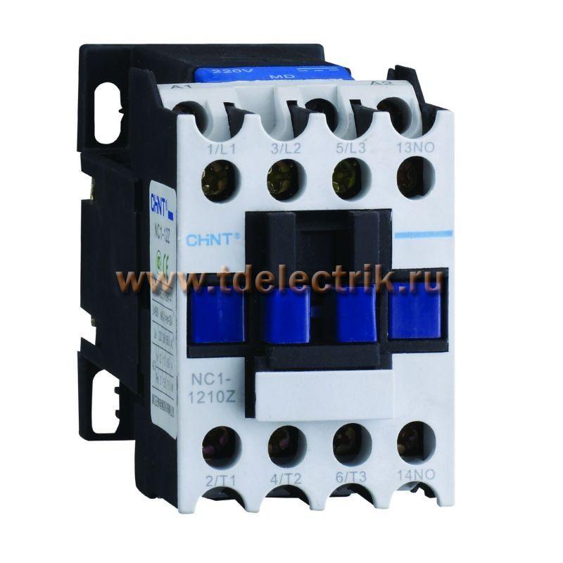 Фотография №1, Контактор NC1-1210Z 12А DC220В 1НО (R)