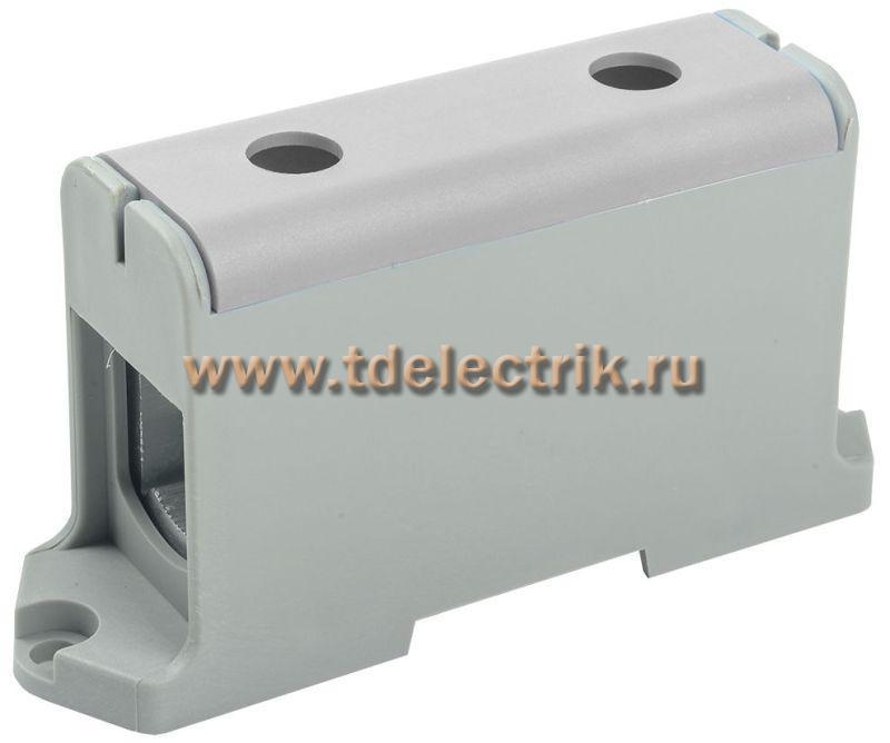 Фотография №1, Клемма вводная силовая КВС 35-240 кв.мм. серая IEK